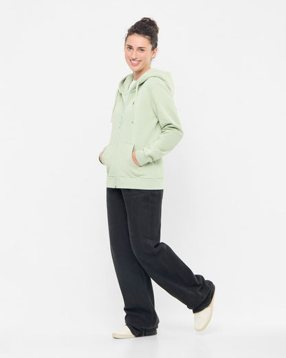 TreeHoodie Jacket Women Cool Matcha