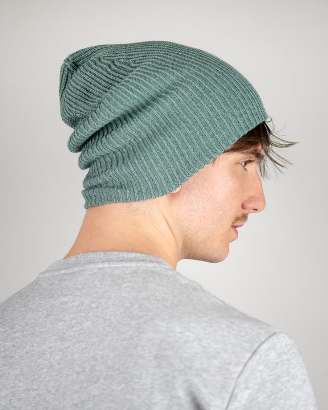 Treeanie Ribbed Turquoise - BEANIE - NIKIN EU