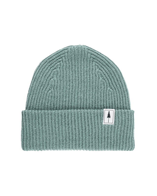 Treeanie Ribbed Turquoise - BEANIE - NIKIN EU