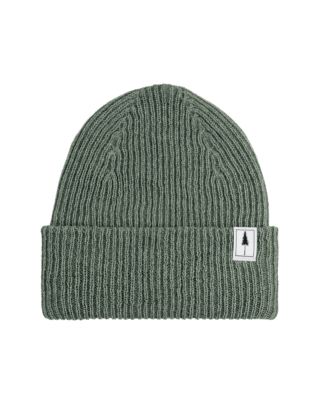 Treeanie Ribbed Sage - BEANIE - NIKIN EU
