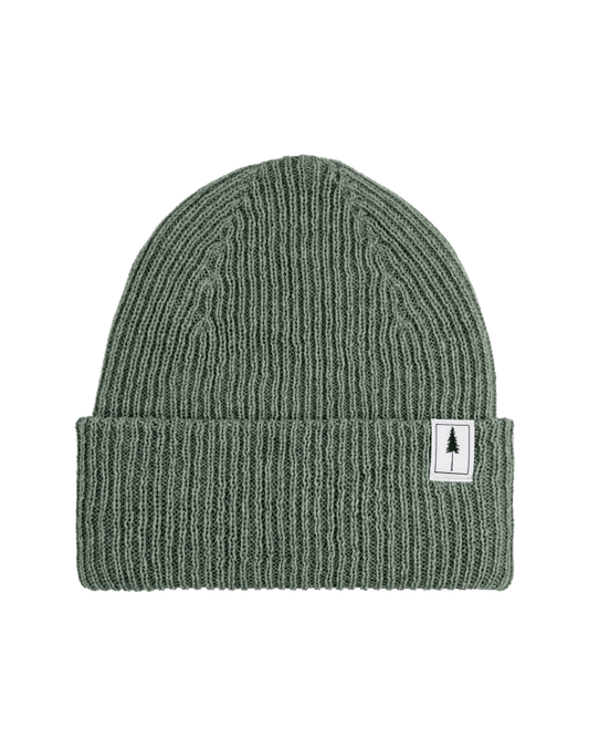 Treeanie Ribbed Sage - BEANIE - NIKIN EU