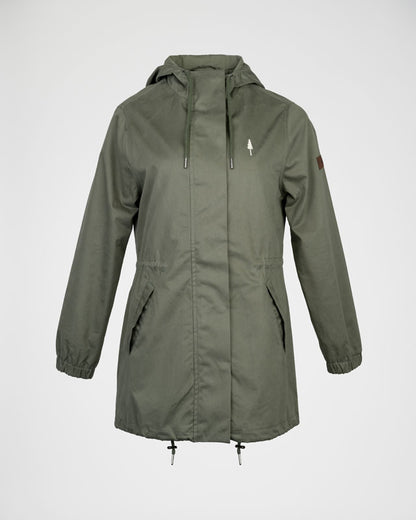 TreeJacket Parka Women Olive - JACKET - NIKIN EU
