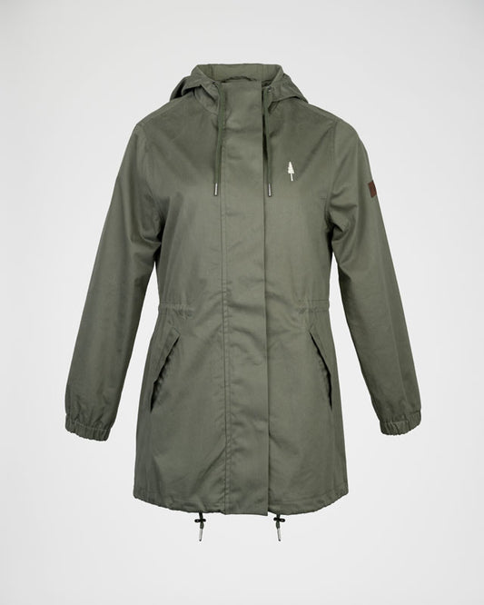TreeJacket Parka Women Olive - JACKET - NIKIN EU