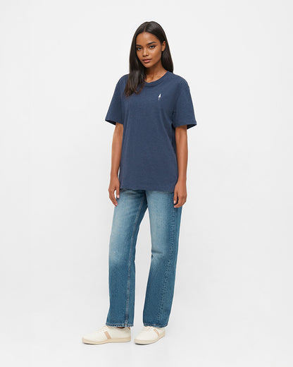 TreeShirt Navy Mel - TSHIRT - NIKIN EU