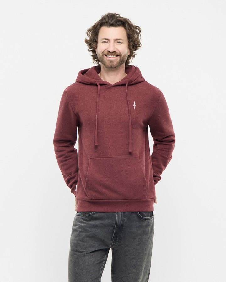 TreeHoodie Bordeaux Mel
