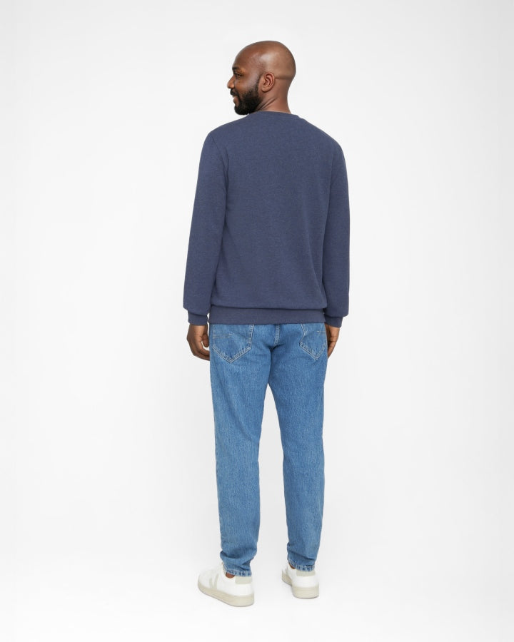 TreeSweater Navy Mel