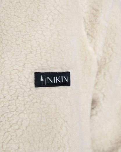 TreeFleece Pullover Teddy Women Chalk - PULLOVER - NIKIN EU