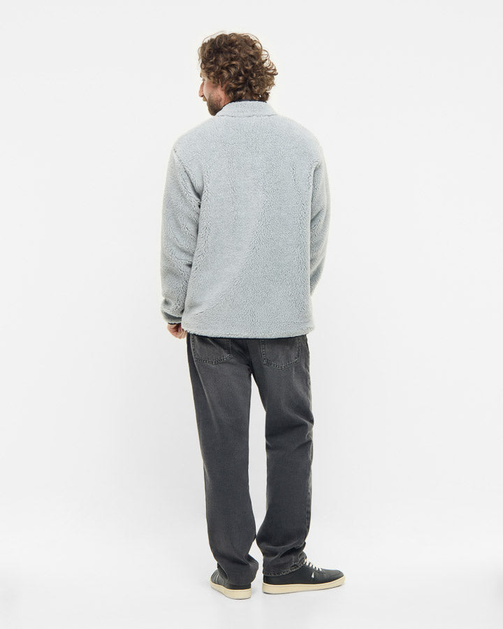 TreeFleece Teddy Relaxed Jacket Grey Mel