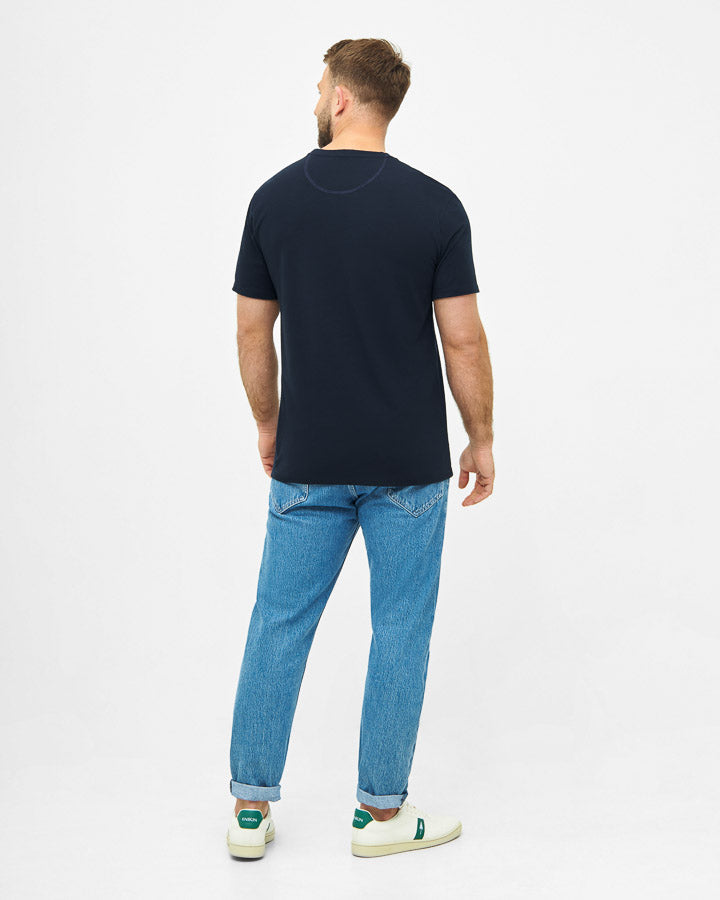 TreeShirt Circular Dark Navy