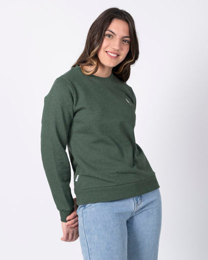 TreeSweater Women Olive Mel - SWEATER - NIKIN EU