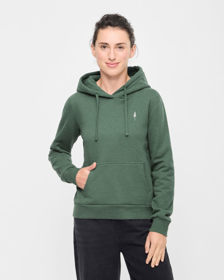 TreeHoodie Women Olive Mel
