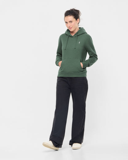 TreeHoodie Women Olive Mel