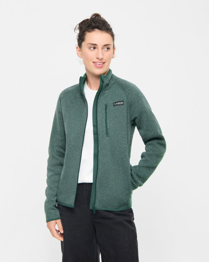 TreeJacket Knitted Fleece Juniper