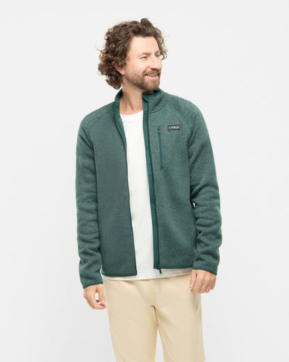 TreeJacket Knitted Fleece Juniper