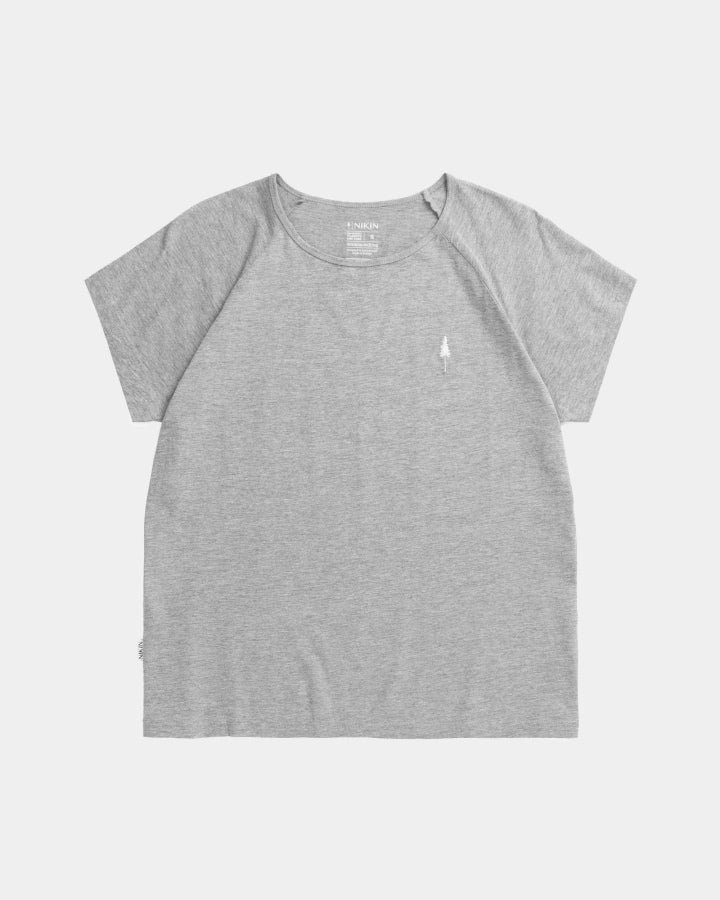TreeShirt Raglan Coffee Women Grey Mel