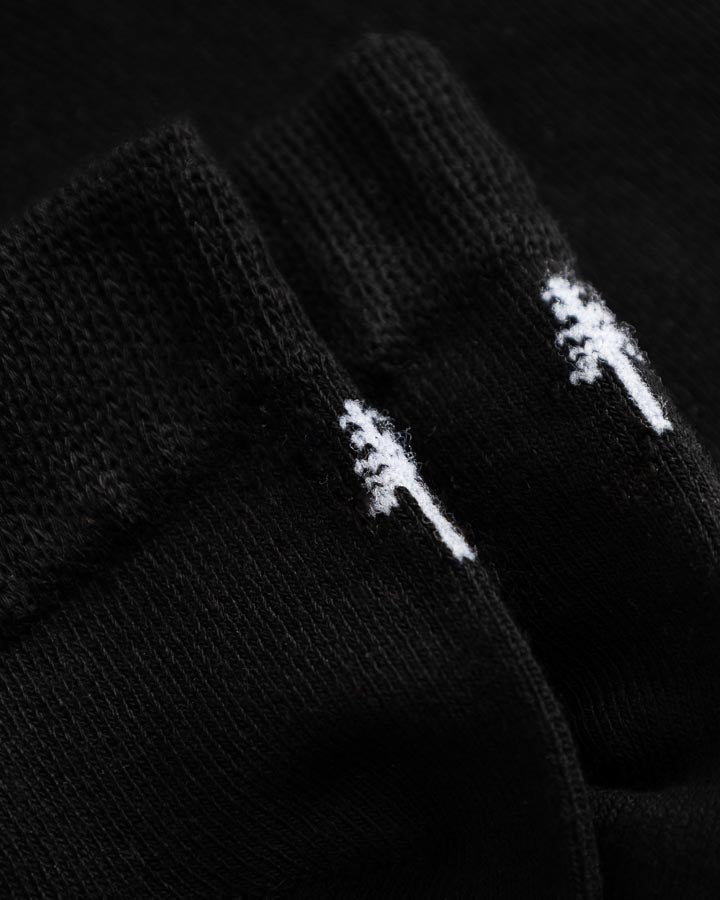TreeSocks Short Heel Bundle Black