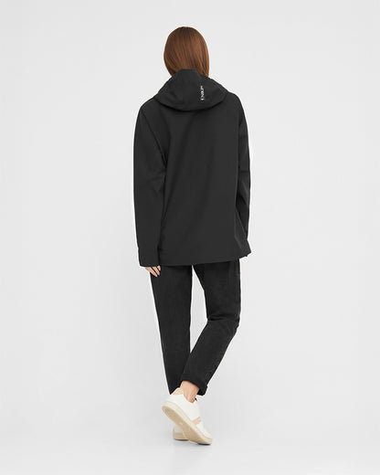 TreeJacket Rain Women Black