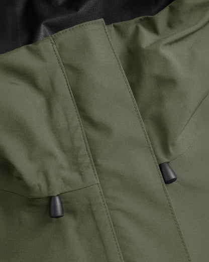 TreeJacket Rain Women Dark Olive