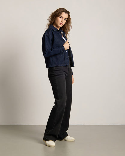 TreeJacket Denim ReCotton Women Dark Indigo
