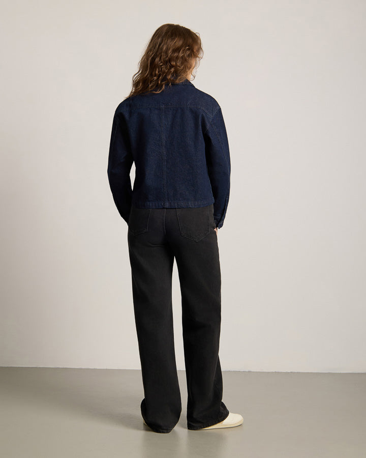 TreeJacket Denim ReCotton Women Dark Indigo