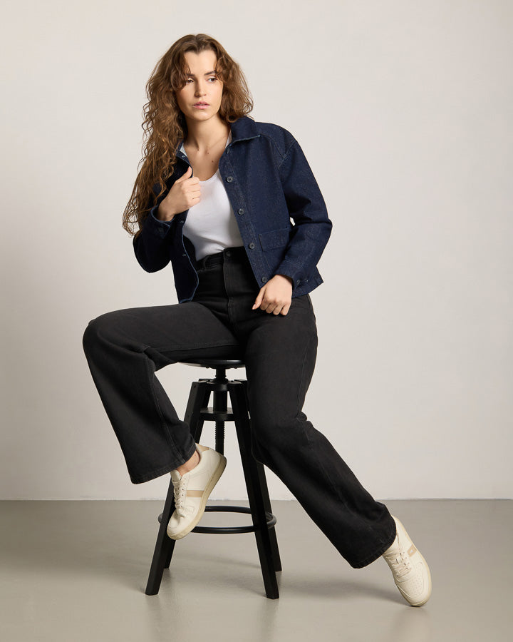 TreeJacket Denim ReCotton Women Dark Indigo