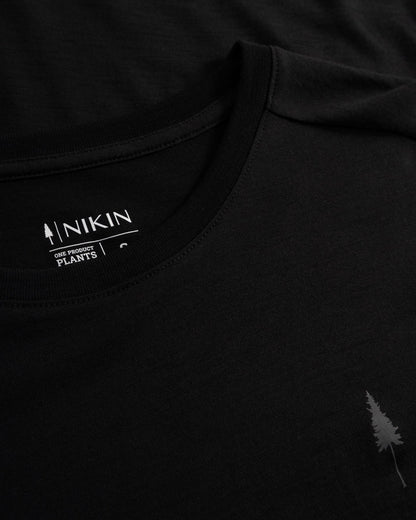 TreeShirt Longsleeve Wool Slim Women Black