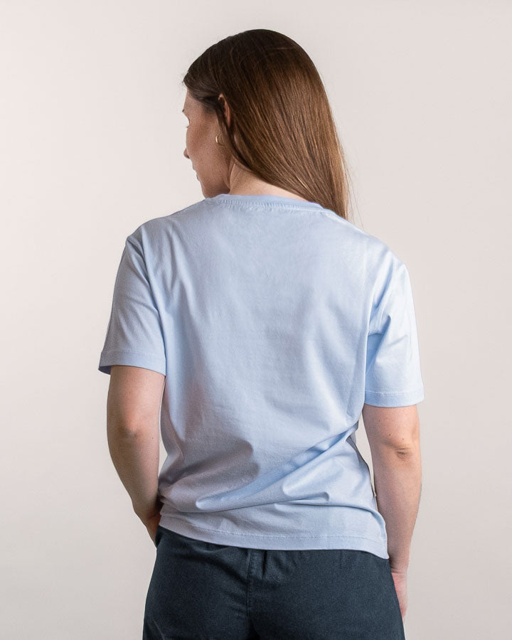 TreeShirt Pocket Mono Relaxed Women Arctic Sky