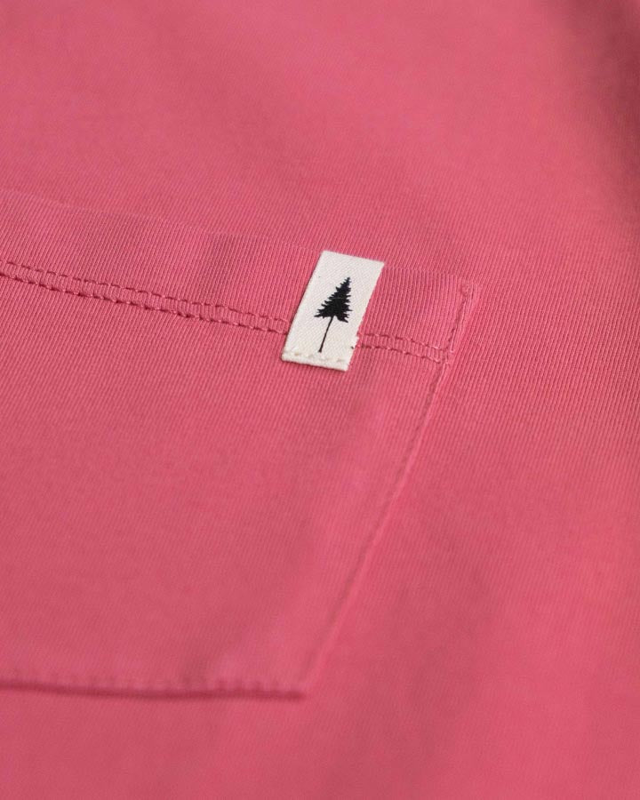 TreeShirt Pocket Mono Relaxed Women Wild Berry