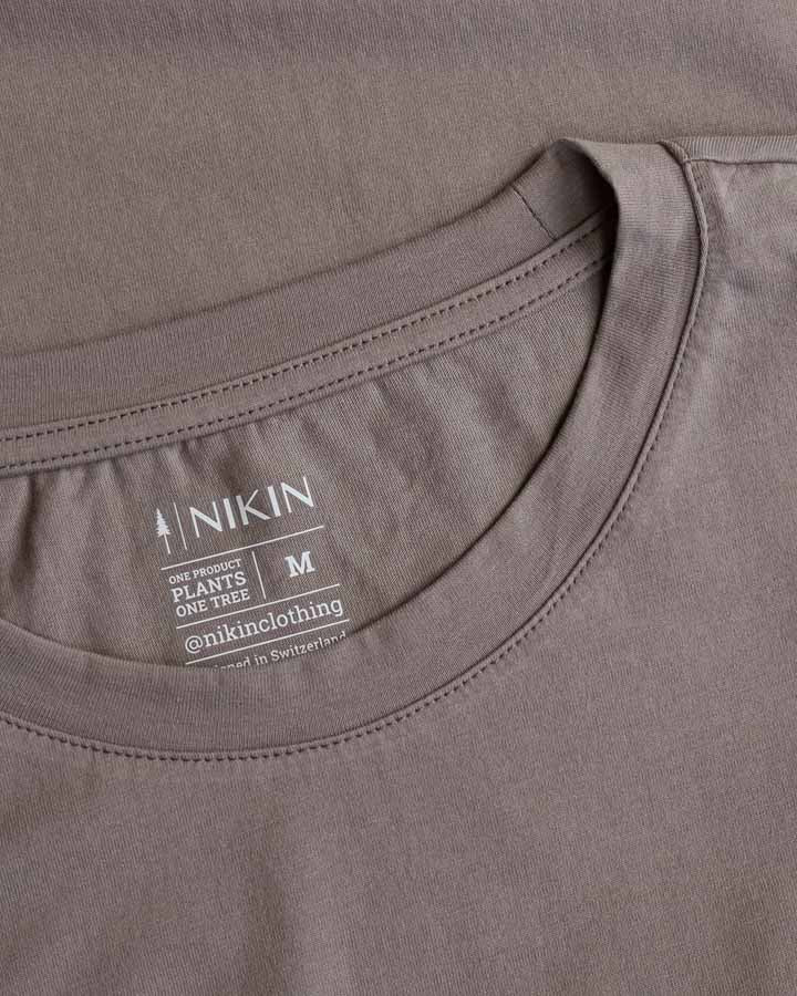 TreeShirt Pocket Mono Ash Taupe