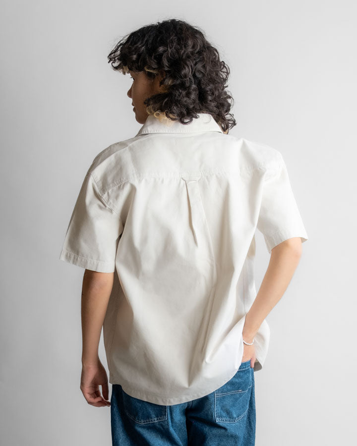 TreePlanter Overshirt Workwear Shortsleeve White Sand