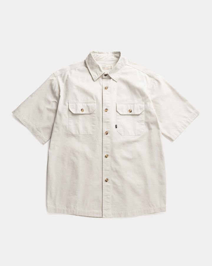 TreePlanter Overshirt Workwear Shortsleeve White Sand