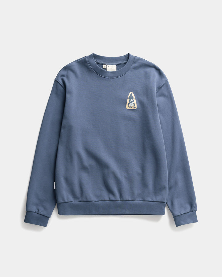 TreeSweater Anniversary Relaxed Women Slate Blue