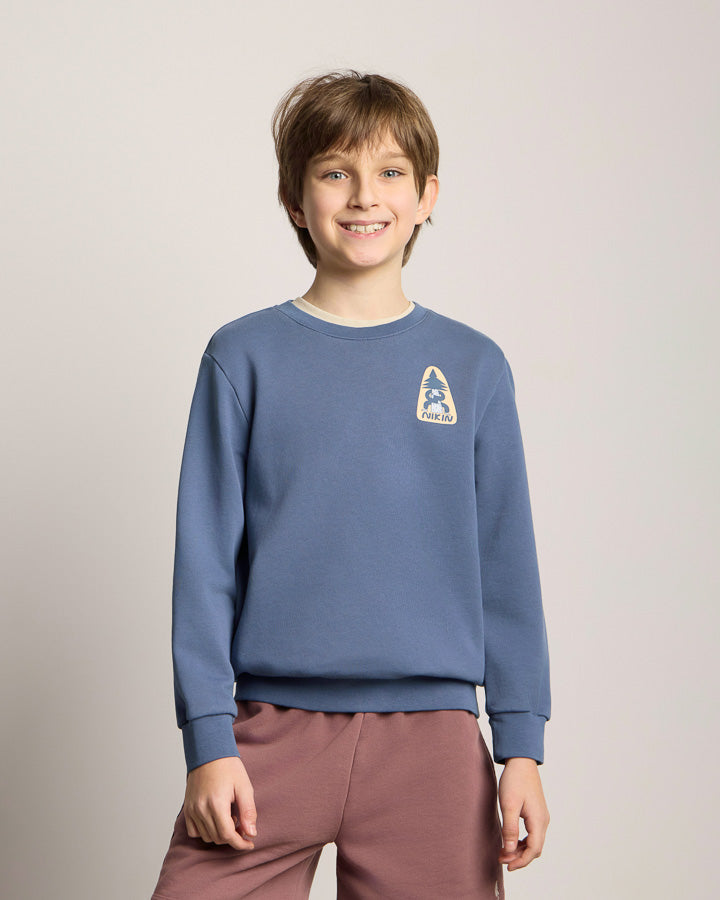 TreeSweater Anniversary Kids Slate Blue