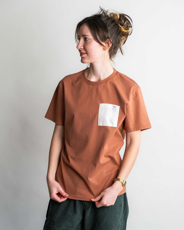 TreeShirt Pocket Spatz Rehbraun