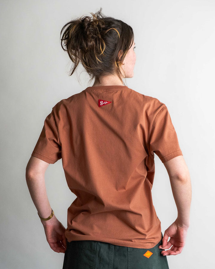 TreeShirt Pocket Spatz Rehbraun