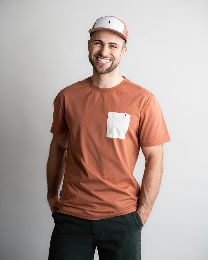 TreeShirt Pocket Spatz Rehbraun