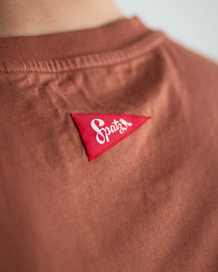 TreeShirt Pocket Spatz Rehbraun