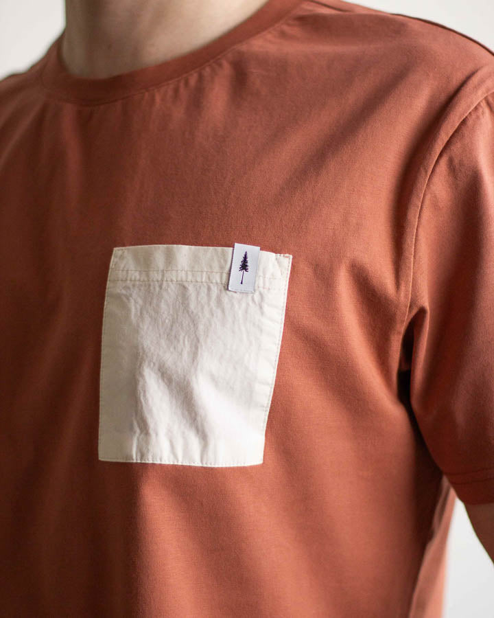 TreeShirt Pocket Spatz Rehbraun