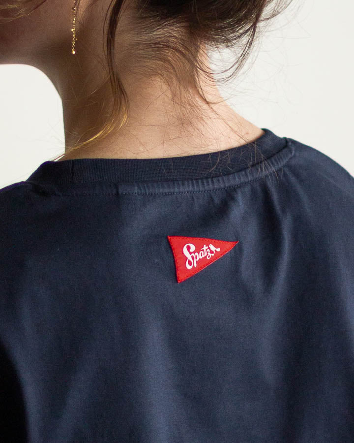 TreeShirt Pocket Spatz Dark Navy