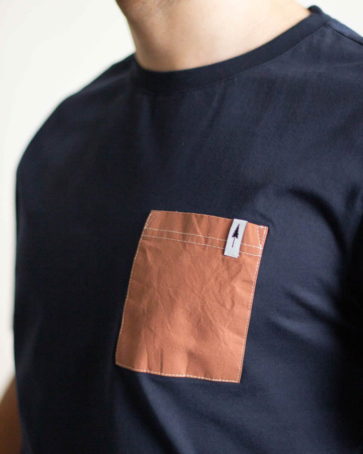 TreeShirt Pocket Spatz Dark Navy
