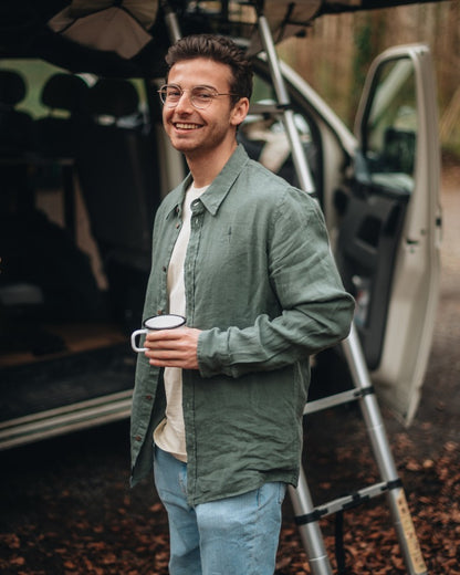 TreePlanter Shirt Linen Sage