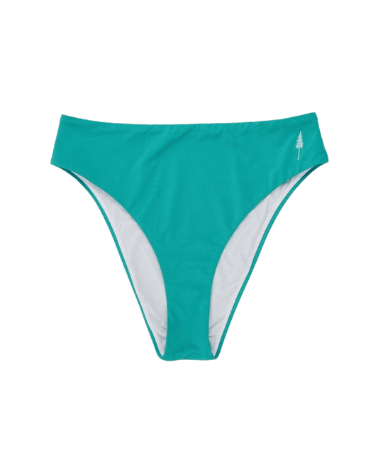 Treekini Bottom High Waist Women Sea Green - SWIMWEAR - NIKIN EU