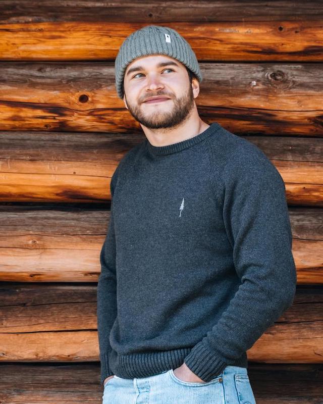 TreePullover Cosy Anthracite Mel - PULLOVER - NIKIN EU