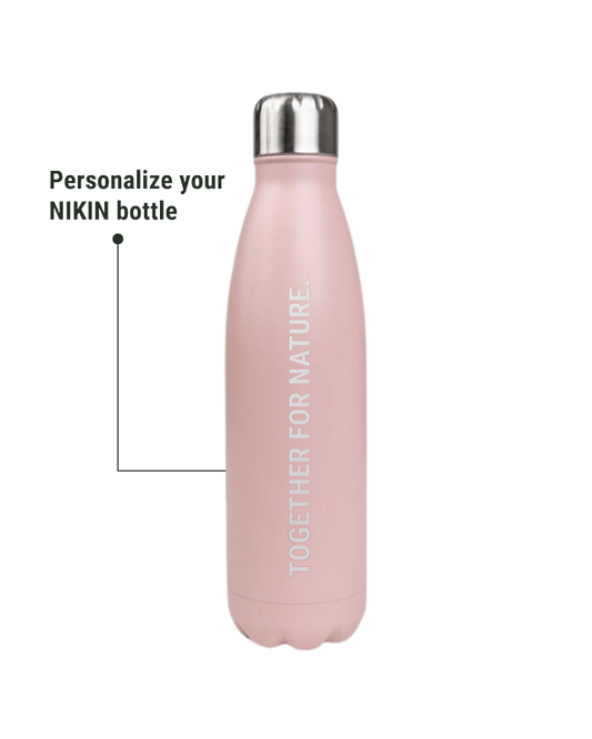 TreeBottle Personalisiert (big text) Rose - BOTTLE - NIKIN EU