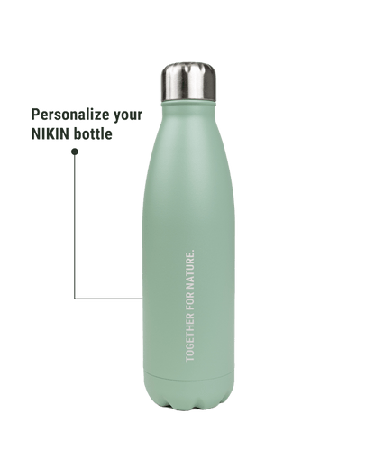 TreeBottle Personalisiert (small text) - Mint - BOTTLE - NIKIN