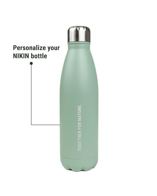 TreeBottle Personalisiert (small text) - Mint - BOTTLE - NIKIN