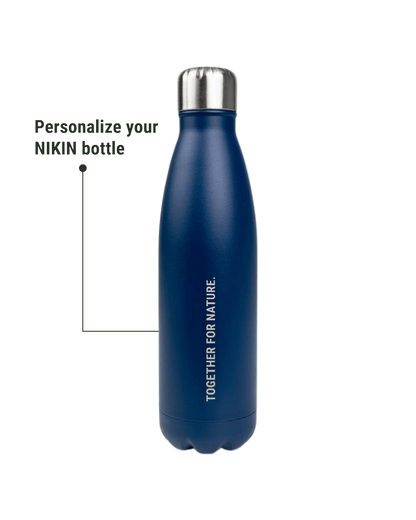 TreeBottle Personalisiert (small text) Navy - BOTTLE - NIKIN EU