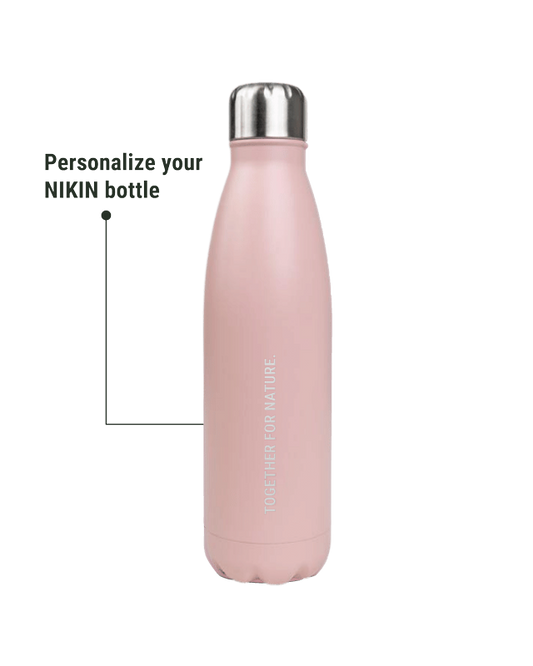 TreeBottle Personalisiert (small text) Rose - BOTTLE - NIKIN EU
