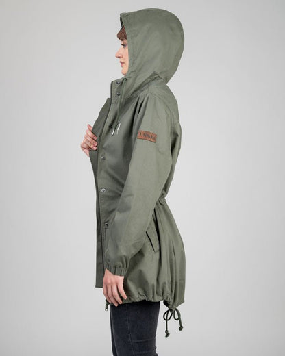 TreeJacket Parka Women - Olive - JACKET - NIKIN