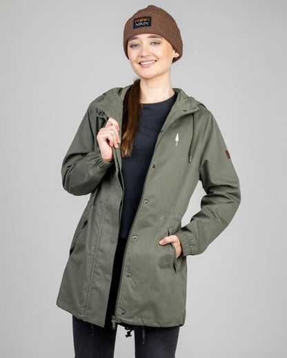 TreeJacket Parka Women - Olive - JACKET - NIKIN